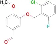 3-[(2-chloro-6-fluorobenzyl)oxy]-4-methoxybenzaldehyde