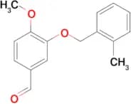 4-methoxy-3-[(2-methylbenzyl)oxy]benzaldehyde