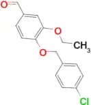 4-[(4-chlorobenzyl)oxy]-3-ethoxybenzaldehyde