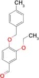 3-ethoxy-4-[(4-methylbenzyl)oxy]benzaldehyde