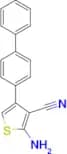 2-amino-4-biphenyl-4-ylthiophene-3-carbonitrile