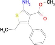 methyl 2-amino-5-ethyl-4-phenylthiophene-3-carboxylate