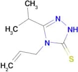 4-allyl-5-isopropyl-4H-1,2,4-triazole-3-thiol