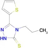 4-propyl-5-(2-thienyl)-4H-1,2,4-triazole-3-thiol