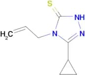 4-allyl-5-cyclopropyl-4H-1,2,4-triazole-3-thiol