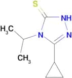 5-cyclopropyl-4-isopropyl-4H-1,2,4-triazole-3-thiol
