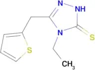 4-ethyl-5-(2-thienylmethyl)-4H-1,2,4-triazole-3-thiol