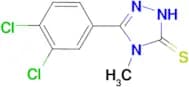 5-(3,4-dichlorophenyl)-4-methyl-4H-1,2,4-triazole-3-thiol