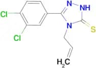 4-allyl-5-(3,4-dichlorophenyl)-4H-1,2,4-triazole-3-thiol