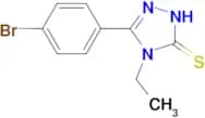 5-(4-bromophenyl)-4-ethyl-4H-1,2,4-triazole-3-thiol