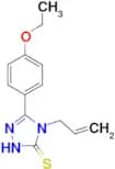 4-allyl-5-(4-ethoxyphenyl)-4H-1,2,4-triazole-3-thiol