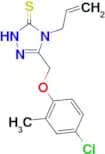 4-allyl-5-[(4-chloro-2-methylphenoxy)methyl]-4H-1,2,4-triazole-3-thiol