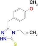 4-allyl-5-(4-methoxybenzyl)-4H-1,2,4-triazole-3-thiol