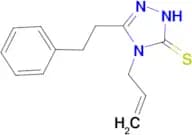 4-allyl-5-(2-phenylethyl)-4H-1,2,4-triazole-3-thiol