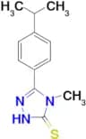 5-(4-isopropylphenyl)-4-methyl-4H-1,2,4-triazole-3-thiol