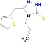4-allyl-5-(2-thienylmethyl)-4H-1,2,4-triazole-3-thiol