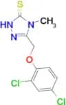 5-[(2,4-dichlorophenoxy)methyl]-4-methyl-4H-1,2,4-triazole-3-thiol