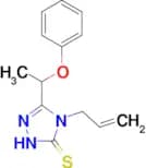 4-allyl-5-(1-phenoxyethyl)-4H-1,2,4-triazole-3-thiol