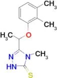 5-[1-(2,3-dimethylphenoxy)ethyl]-4-methyl-4H-1,2,4-triazole-3-thiol