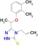 4-allyl-5-[1-(2,3-dimethylphenoxy)ethyl]-4H-1,2,4-triazole-3-thiol