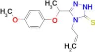 4-allyl-5-[1-(4-methoxyphenoxy)ethyl]-4H-1,2,4-triazole-3-thiol