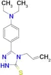 4-allyl-5-[4-(diethylamino)phenyl]-4H-1,2,4-triazole-3-thiol