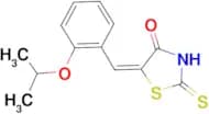 (5E)-5-(2-isopropoxybenzylidene)-2-mercapto-1,3-thiazol-4(5H)-one