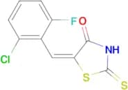 (5E)-5-(2-chloro-6-fluorobenzylidene)-2-mercapto-1,3-thiazol-4(5H)-one