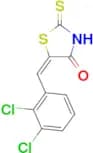 (5E)-5-(2,3-dichlorobenzylidene)-2-mercapto-1,3-thiazol-4(5H)-one