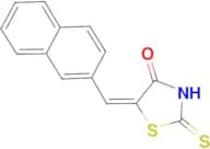 (5E)-2-mercapto-5-(2-naphthylmethylene)-1,3-thiazol-4(5H)-one