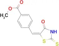 methyl 4-[(E)-(2-mercapto-4-oxo-1,3-thiazol-5(4H)-ylidene)methyl]benzoate