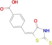 4-[(E)-(2-Mercapto-4-oxo-1,3-thiazol-5(4H)-ylidene)methyl]benzoic acid