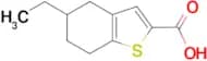 5-ethyl-4,5,6,7-tetrahydro-1-benzothiophene-2-carboxylic acid