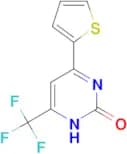 4-(2-thienyl)-6-(trifluoromethyl)pyrimidin-2(1H)-one