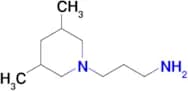 3-(3,5-dimethylpiperidin-1-yl)propan-1-amine
