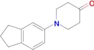 1-(2,3-dihydro-1H-inden-5-yl)piperidin-4-one