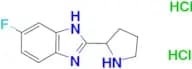 5-fluoro-2-(2-pyrrolidinyl)-1H-benzimidazole dihydrochloride