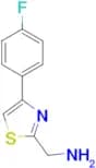 1-[4-(4-fluorophenyl)-1,3-thiazol-2-yl]methanamine