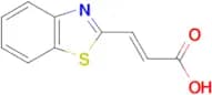(2E)-3-(1,3-benzothiazol-2-yl)acrylic acid
