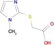 [(1-methyl-1H-imidazol-2-yl)thio]acetic acid
