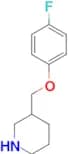 3-[(4-fluorophenoxy)methyl]piperidine