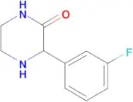 3-(3-fluorophenyl)piperazin-2-one