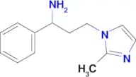 3-(2-methyl-1H-imidazol-1-yl)-1-phenylpropan-1-amine