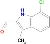 7-chloro-3-methyl-1H-indole-2-carbaldehyde