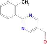 2-(2-methylphenyl)pyrimidine-5-carbaldehyde