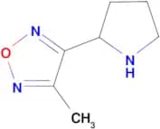 3-methyl-4-pyrrolidin-2-yl-1,2,5-oxadiazole