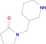 1-(piperidin-3-ylmethyl)pyrrolidin-2-one