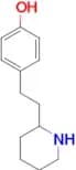 4-(2-piperidin-2-ylethyl)phenol