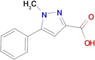 1-methyl-5-phenyl-1H-pyrazole-3-carboxylic acid
