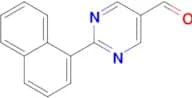 2-(1-naphthyl)pyrimidine-5-carbaldehyde